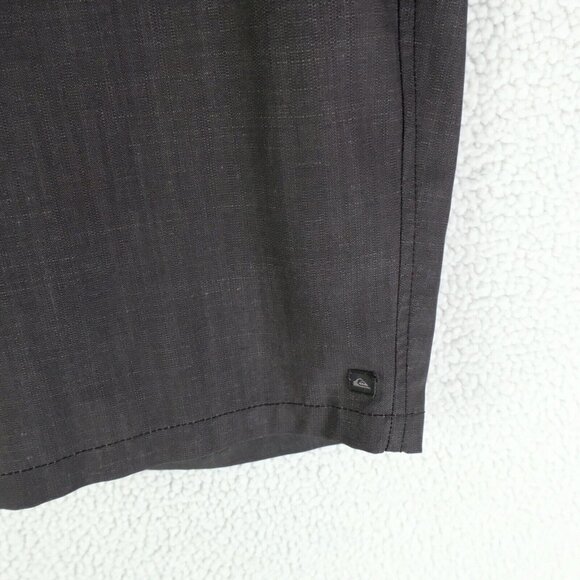 Quiksilver Amphibians Shorts Mens 30 Gray Swim Beach Summer Hybrid - Picture 3 of 12